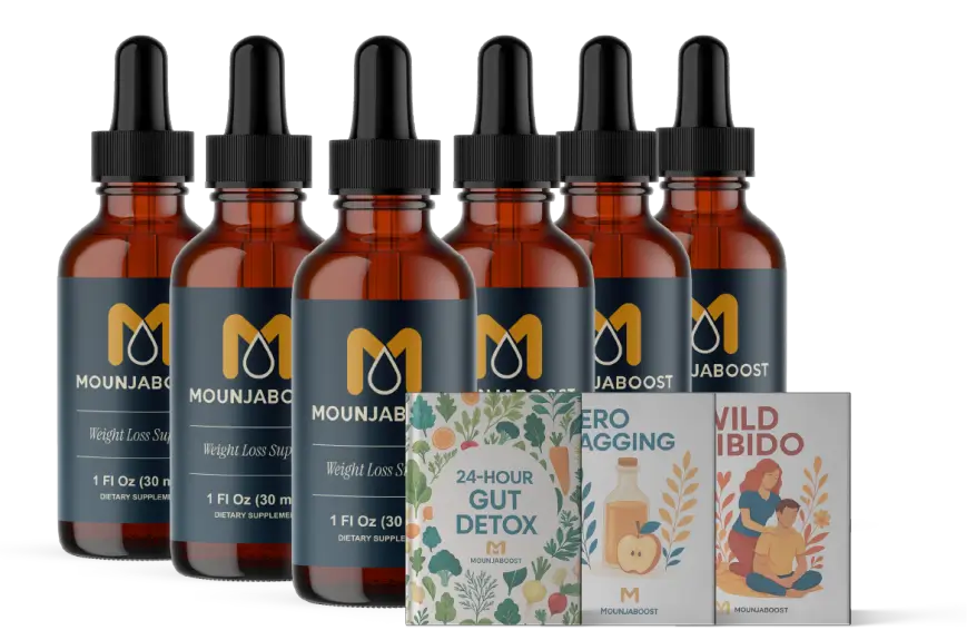MounjaBoost 6 bottles — 180-day supply